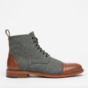 TAFT The Jack Boot in Grey/Brown